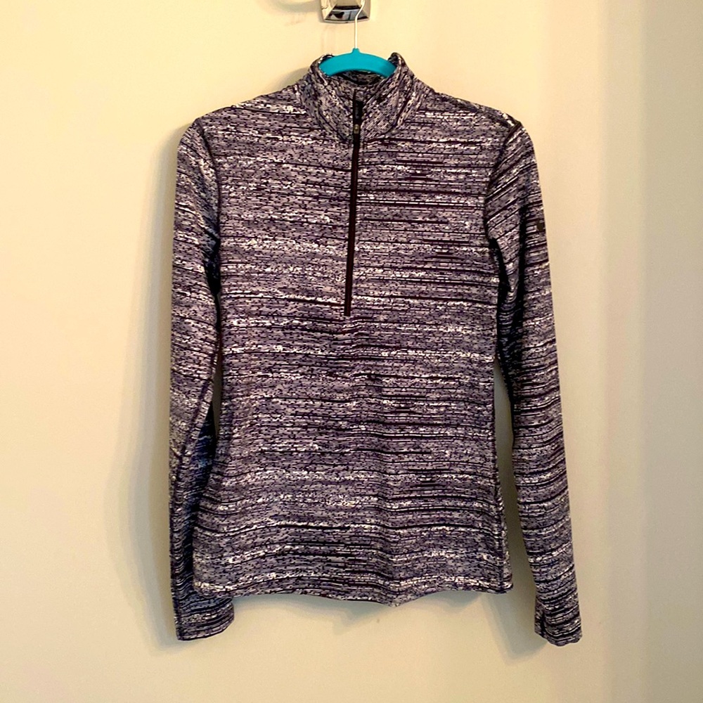 Nike quarter zip dry fit long sleeve shirt